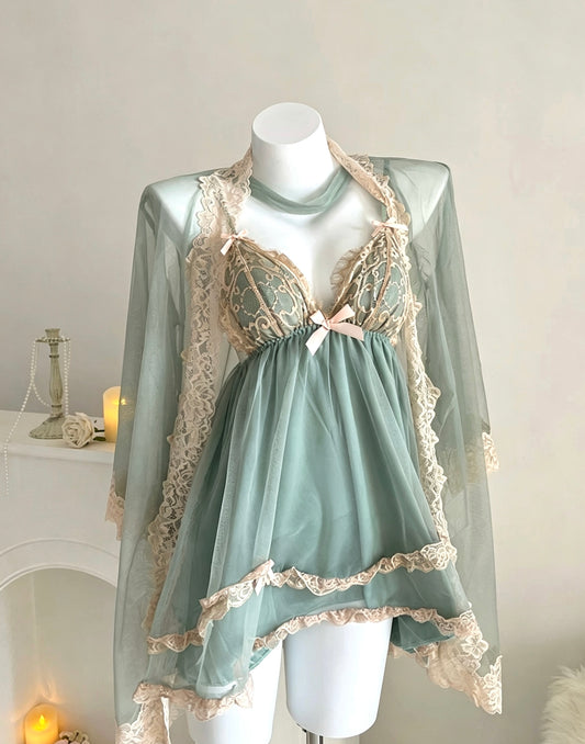 Luxury Satin Lace Cami & Shorts Pajama Set - Silky Soft Loungewear