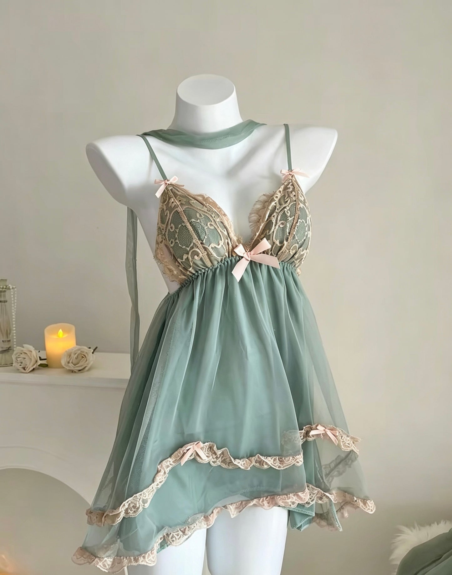 Luxury Satin Lace Cami & Shorts Pajama Set - Silky Soft Loungewear